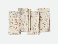 Flora Organic Print Napkins, Set of 4