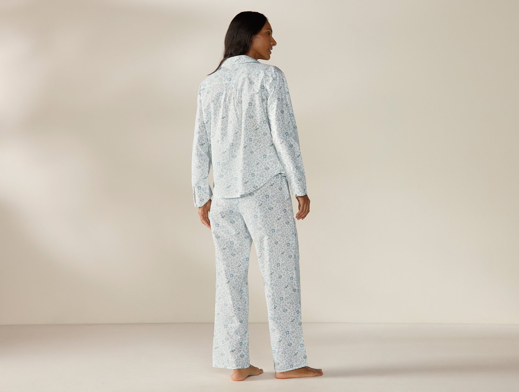 Women's Isla Organic Cotton Long Sleeve Pajama Set