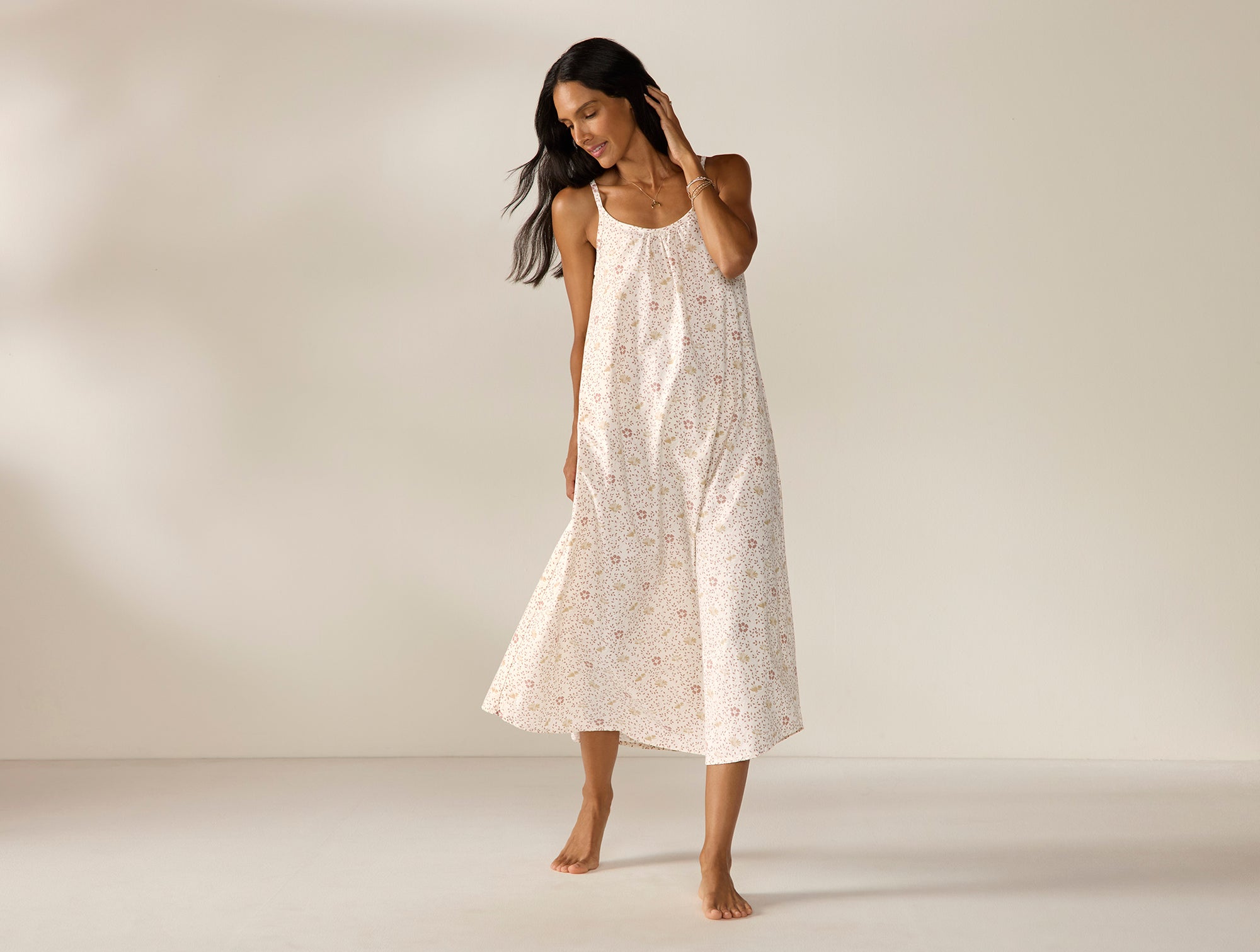 Women’s Isla Organic Cotton Night Dress + Cloud Loom™ Robe Set