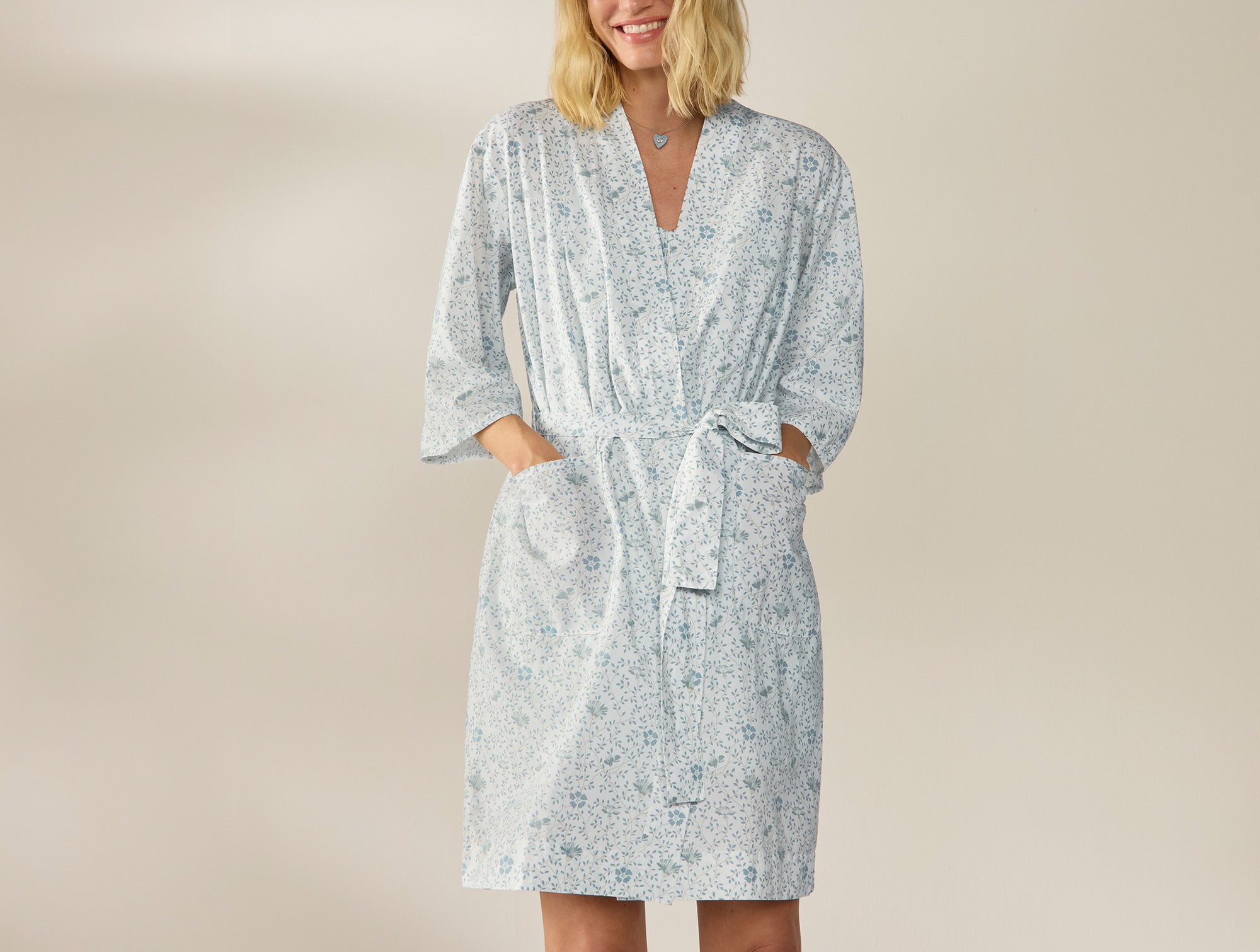 Women's Isla Organic Cotton Robe