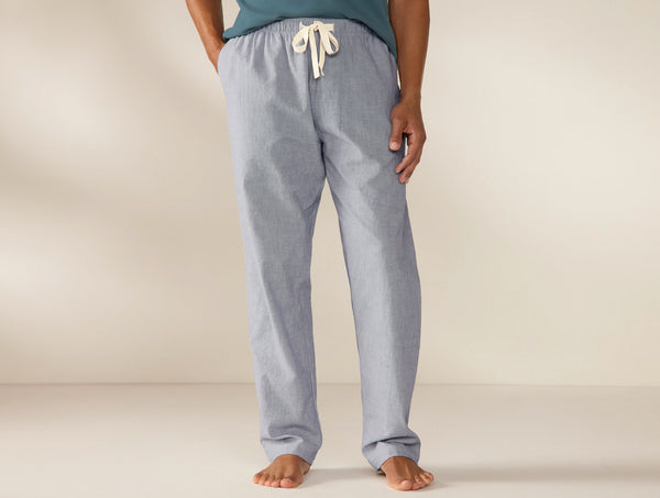 Men's Organic Crinkled Pajama Pants – Coyuchi