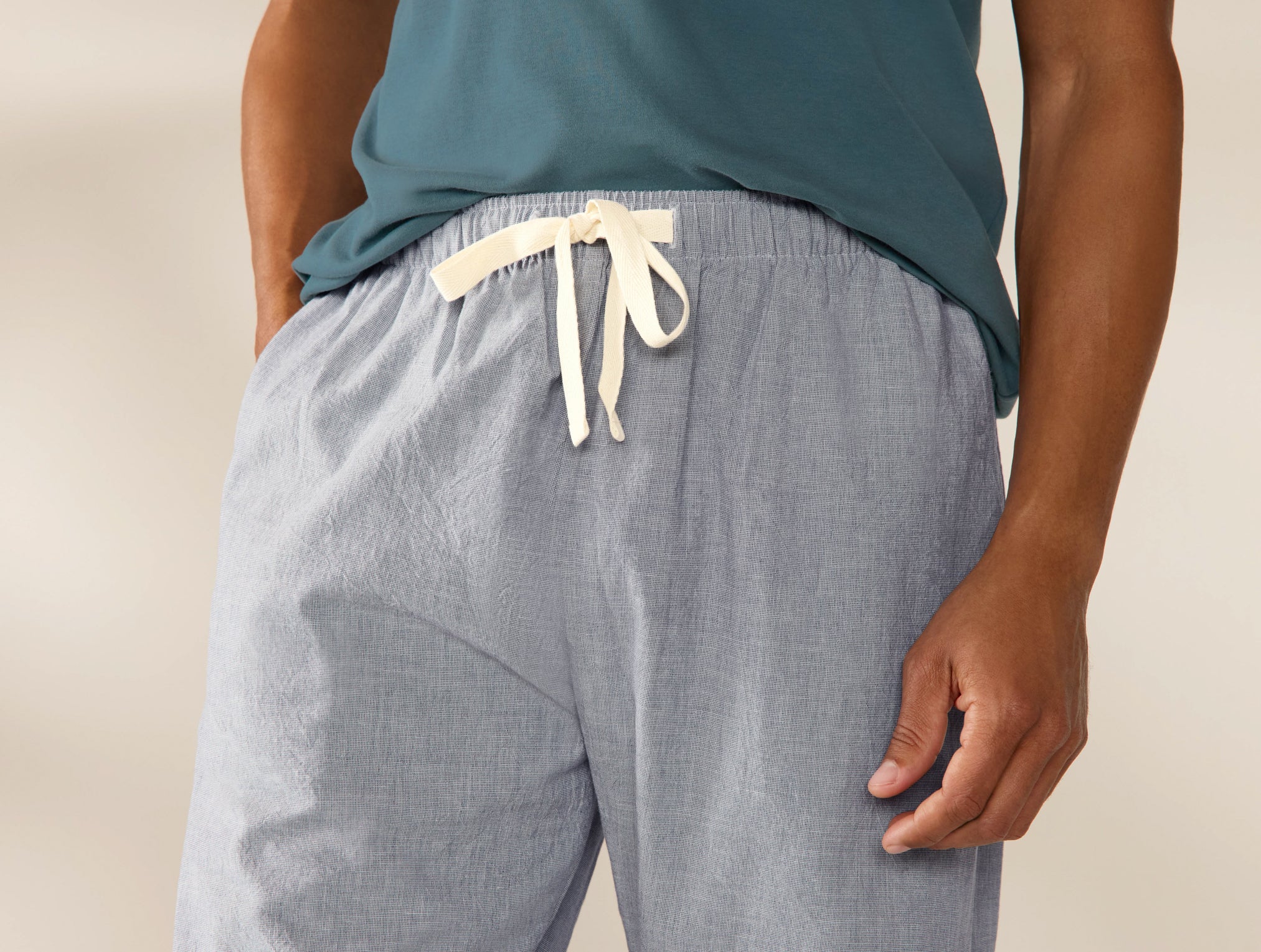Men's Organic Crinkled Pajama Pants – Coyuchi