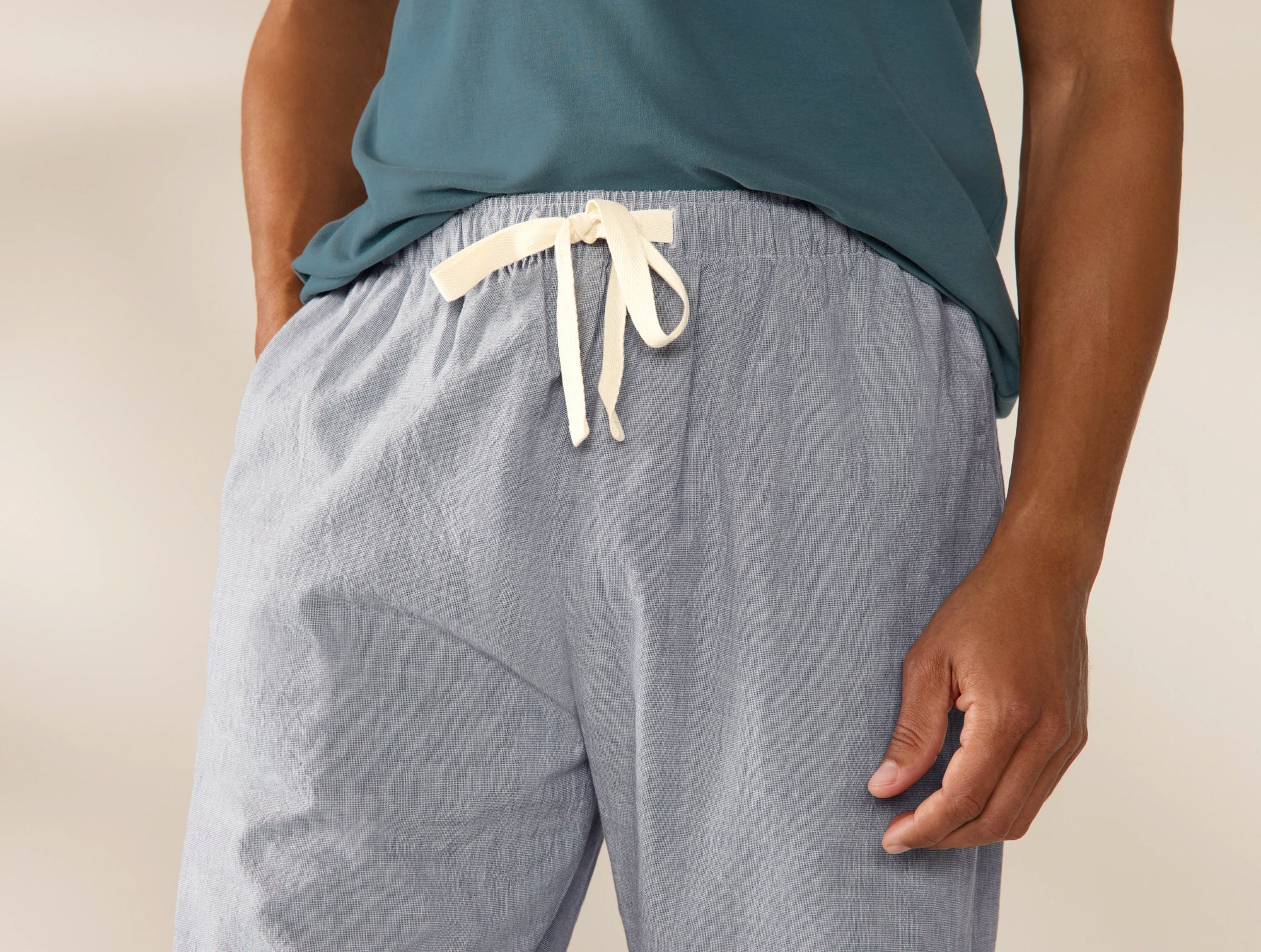 Men's Organic Crinkled Pajama Pants