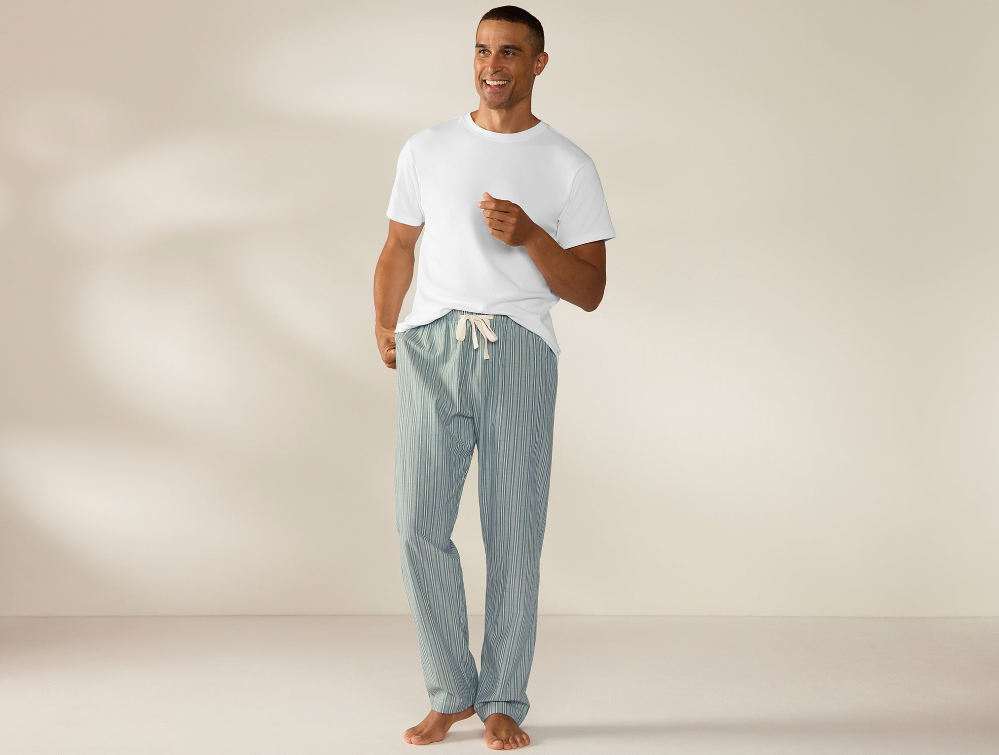 Men's Organic Crinkled Pajama Pants – Coyuchi