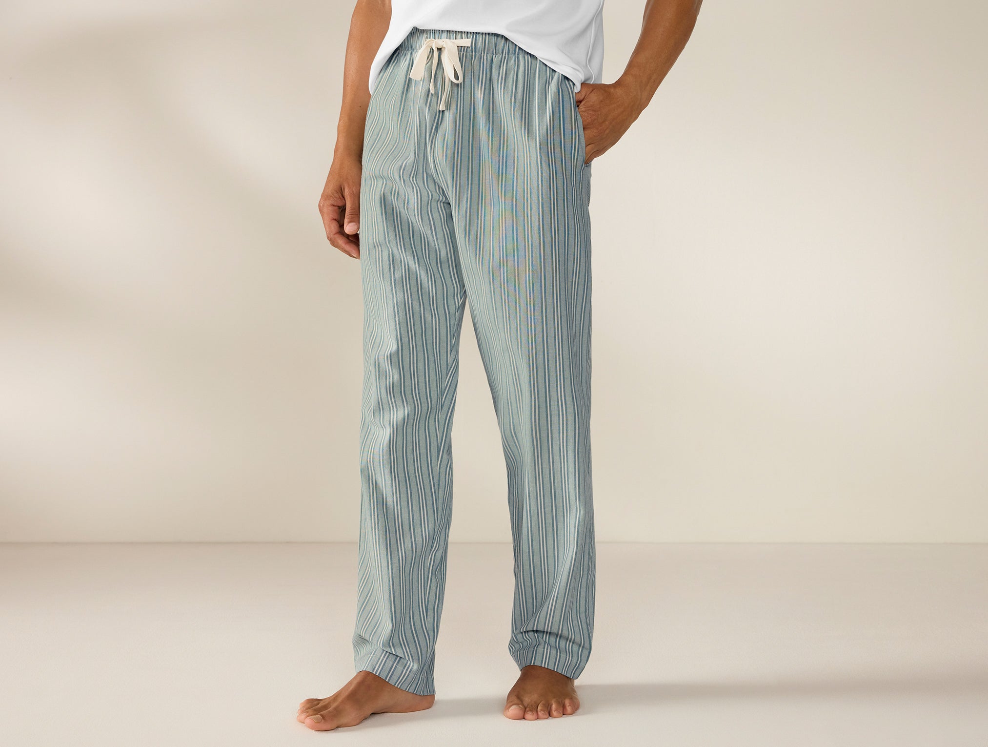 Men's Organic Crinkled Pajama Pants – Coyuchi