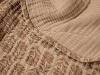 Mirada Organic Matelasse Throw