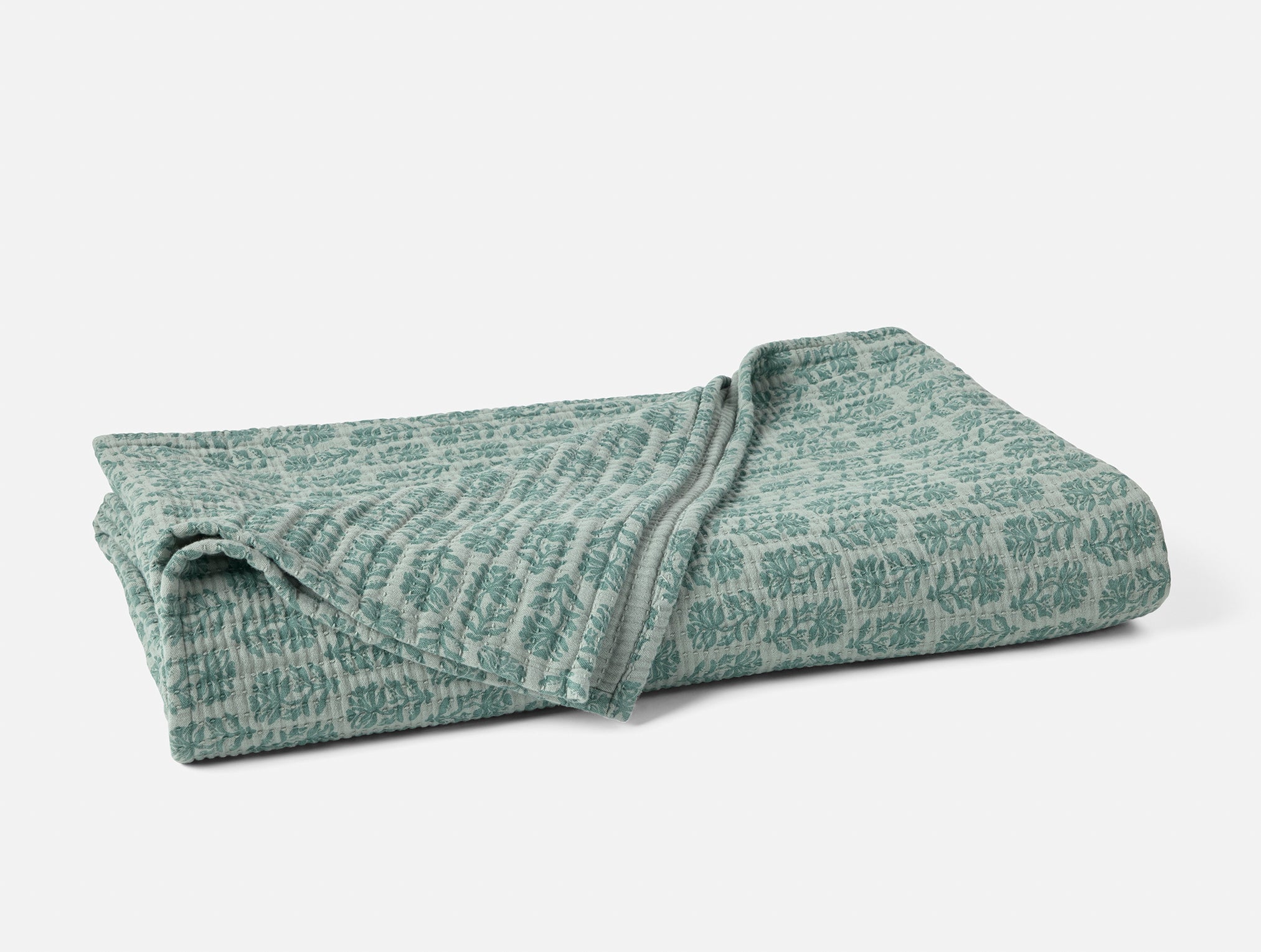 Coyuchi Mirada Matelasse Coverlet - Thumbnail 5