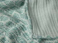 Mirada Organic Matelasse Blanket