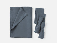 Mojave Organic Linen Tablecloth + Napkin Set 