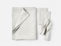 Mojave Organic Linen Tablecloth + Napkin Set 