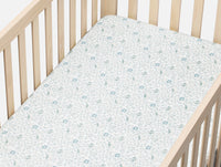 Organic Crinkled Percale™ Crib Sheet