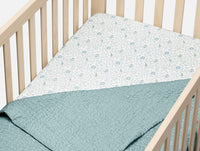 Organic Crinkled Percale™ Crib Sheet