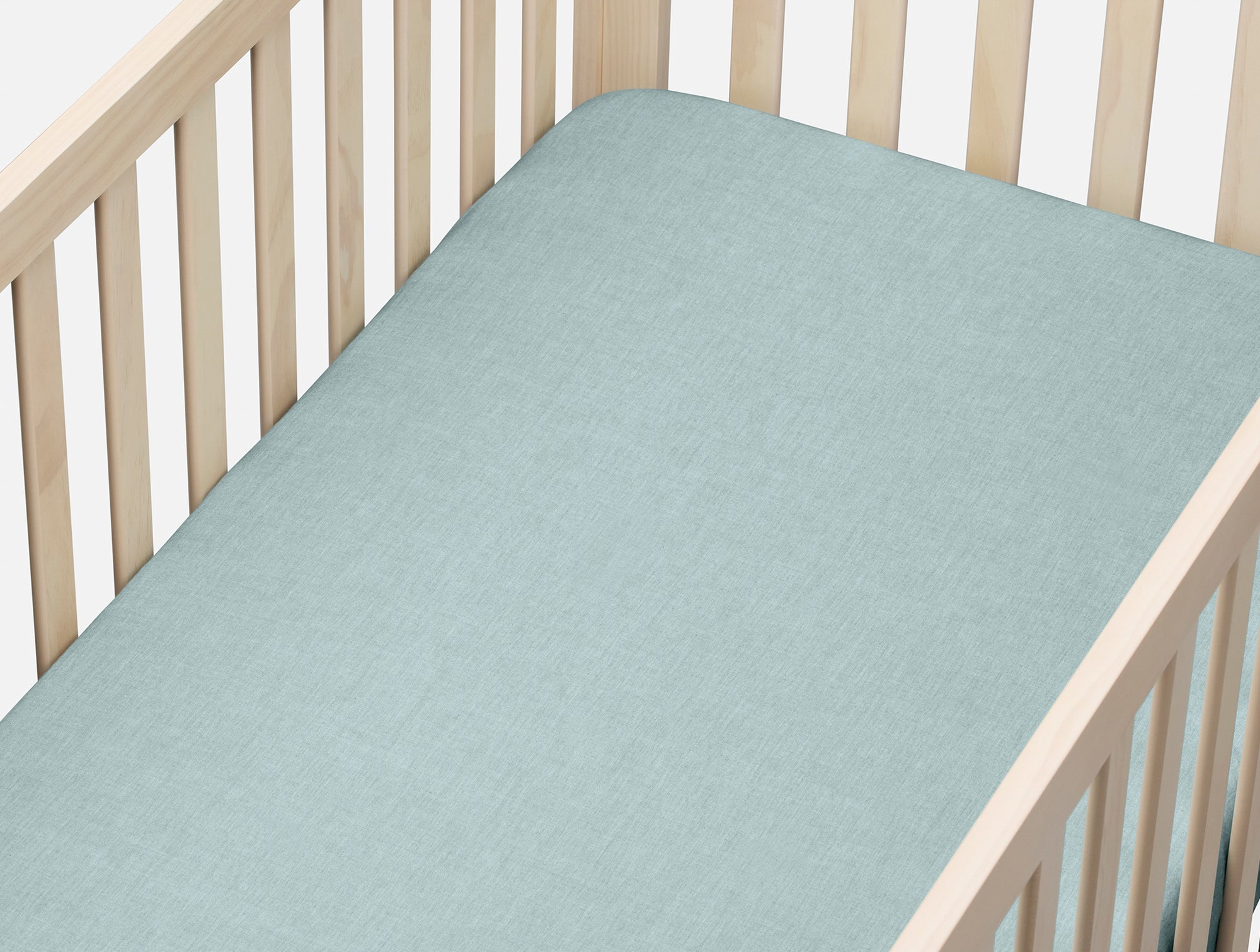 Organic Crinkled Percale™ Crib Sheet