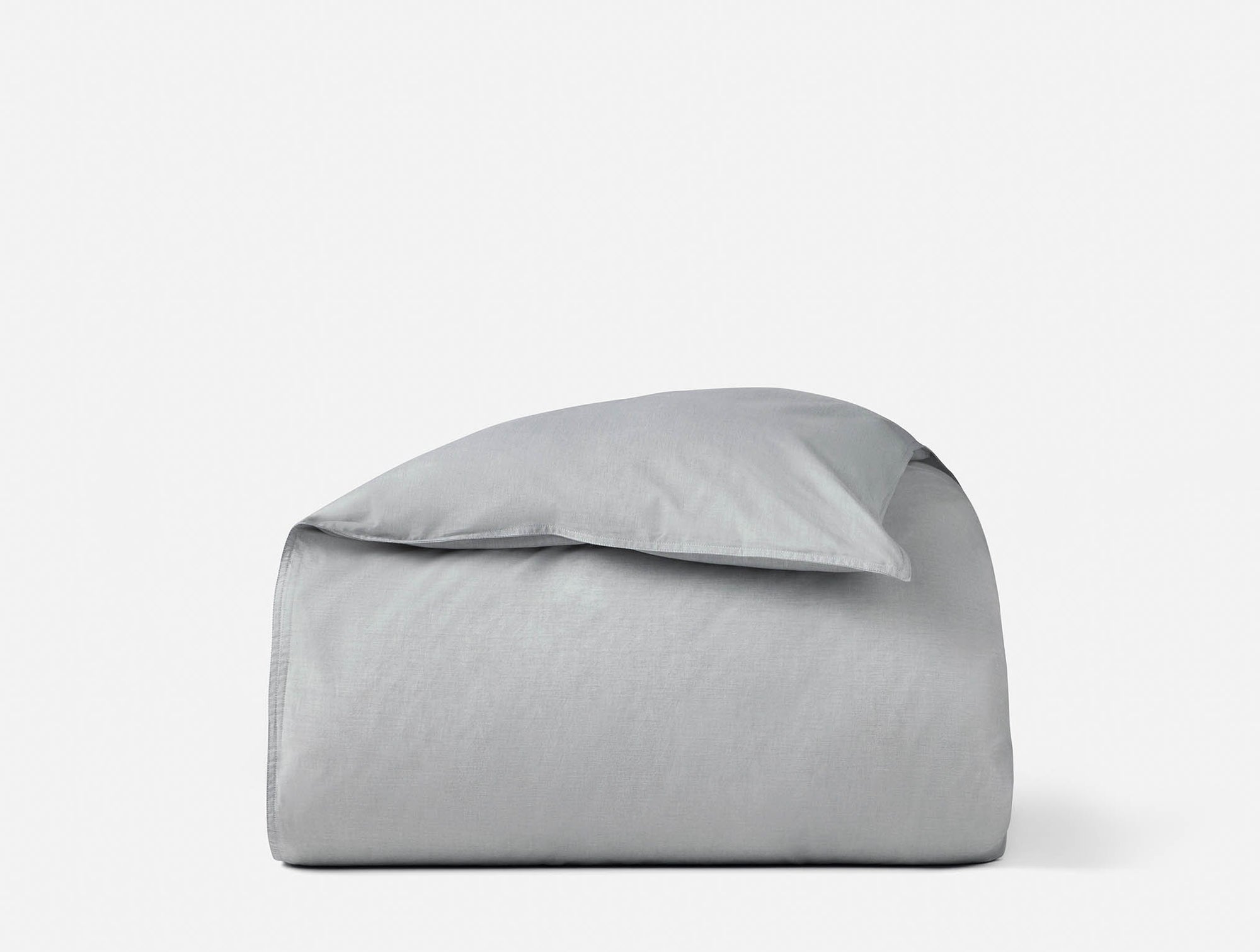 Organic Crinkled Percale Duvet™ Cover