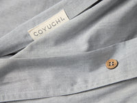 Organic Crinkled Percale Duvet™ Cover