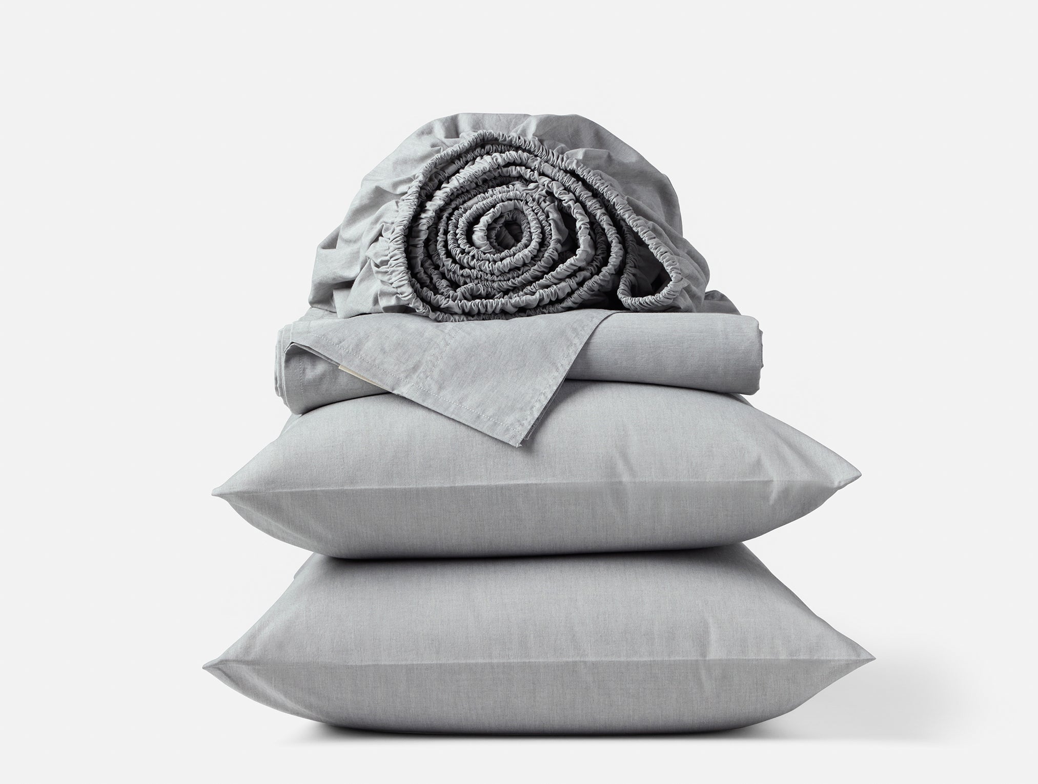 Organic Crinkled Percale™ Sheet Set