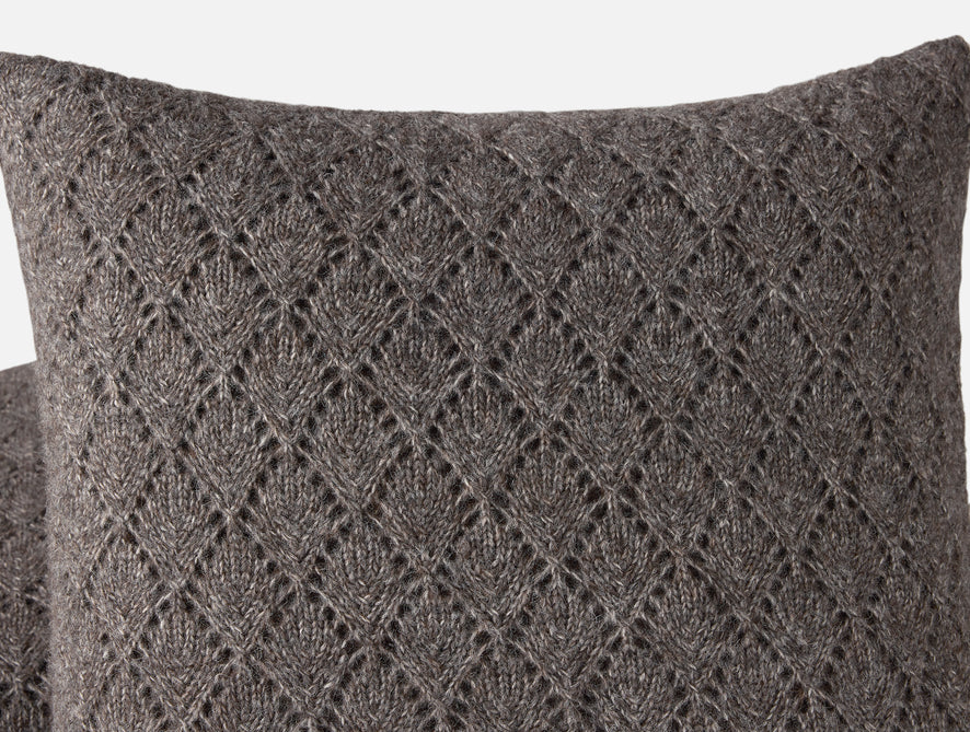 Paracas Alpaca Cotton Knit Decorative Pillow Cover