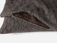 Paracas Alpaca Cotton Knit Decorative Pillow Cover