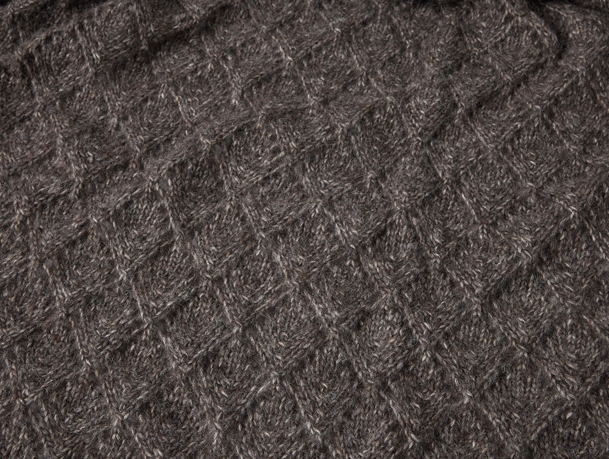Paracas Alpaca Cotton Knit Throw