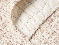 Pebbled Handstitched Organic Toddler Quilt