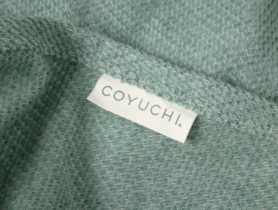 Sequoia Washable Organic Cotton and Wool Blanket