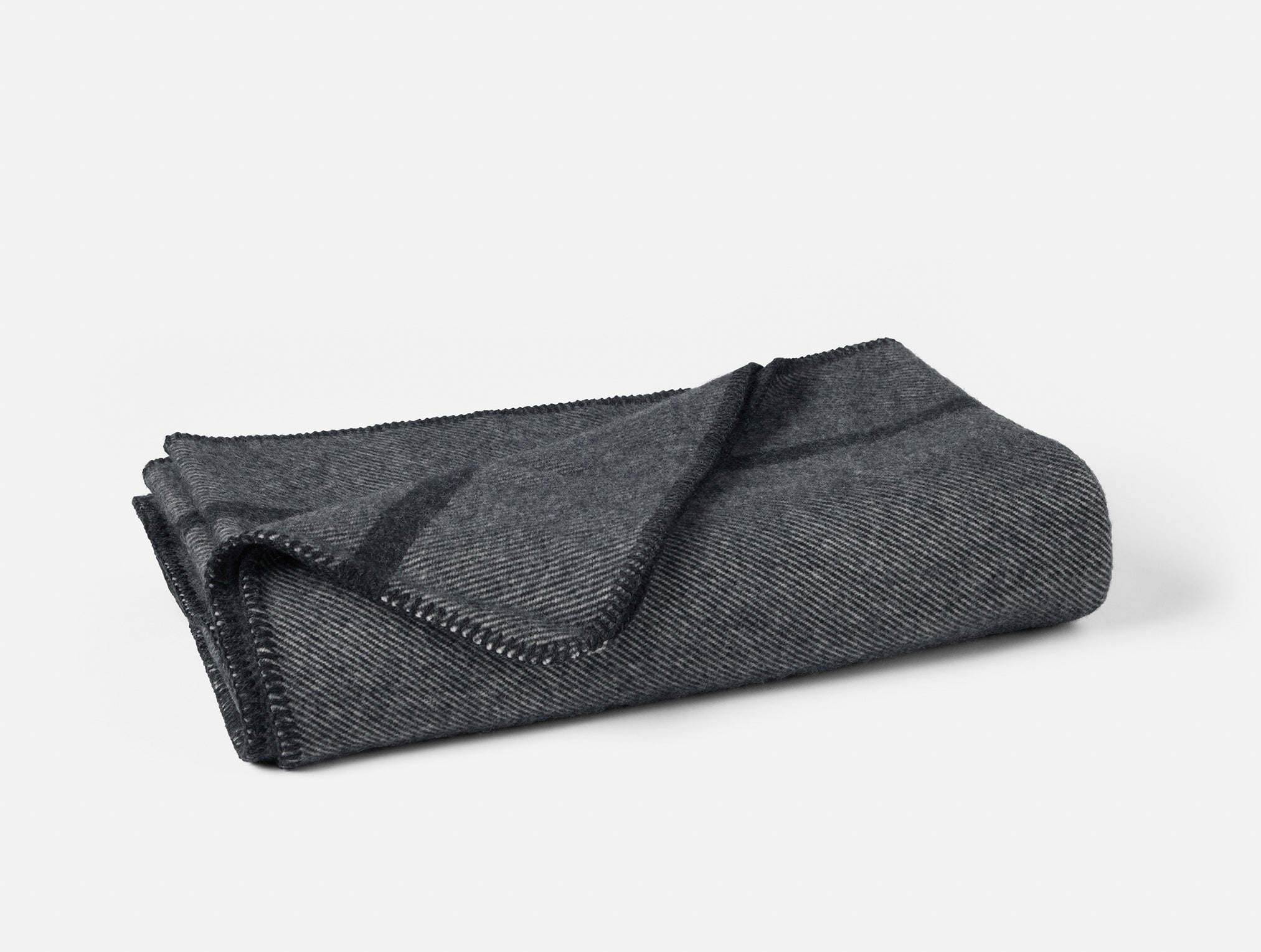 Coyuchi Tahoe Wool Throw - Thumbnail 2
