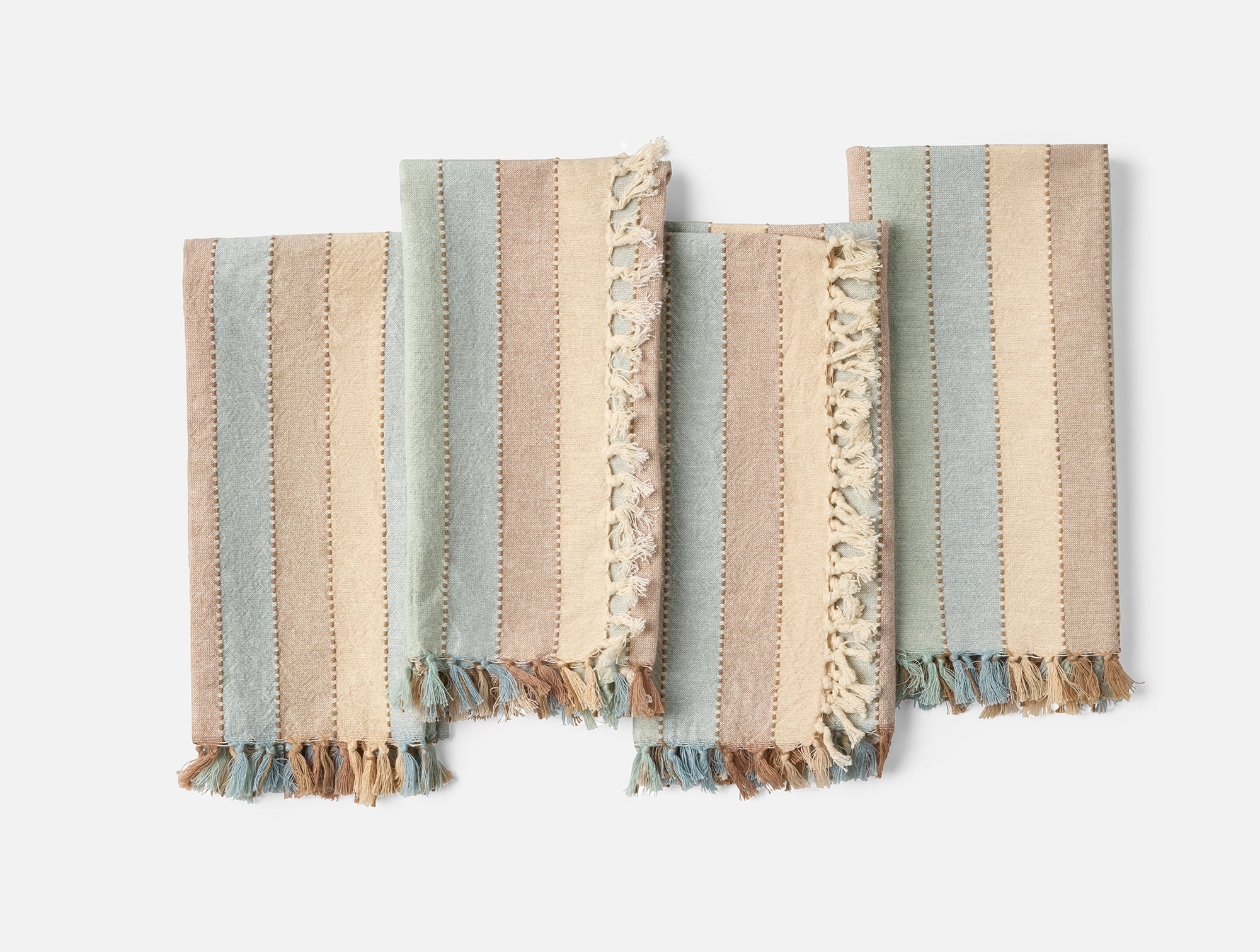 Tilden Striped Organic Napkins, Set of 4