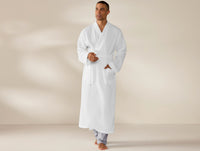 Unisex Organic Waffle Robe - Renewed