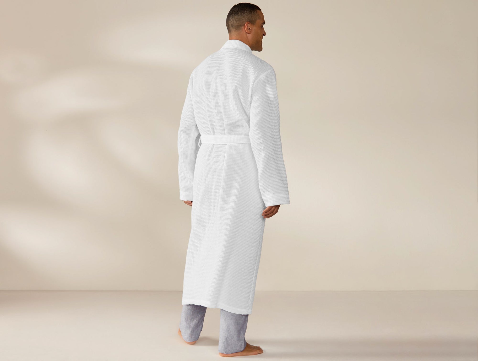 Unisex Organic Waffle Robe - Renewed