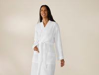 Unisex Organic Waffle Robe - Renewed