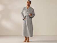 Unisex Organic Waffle Robe - Renewed