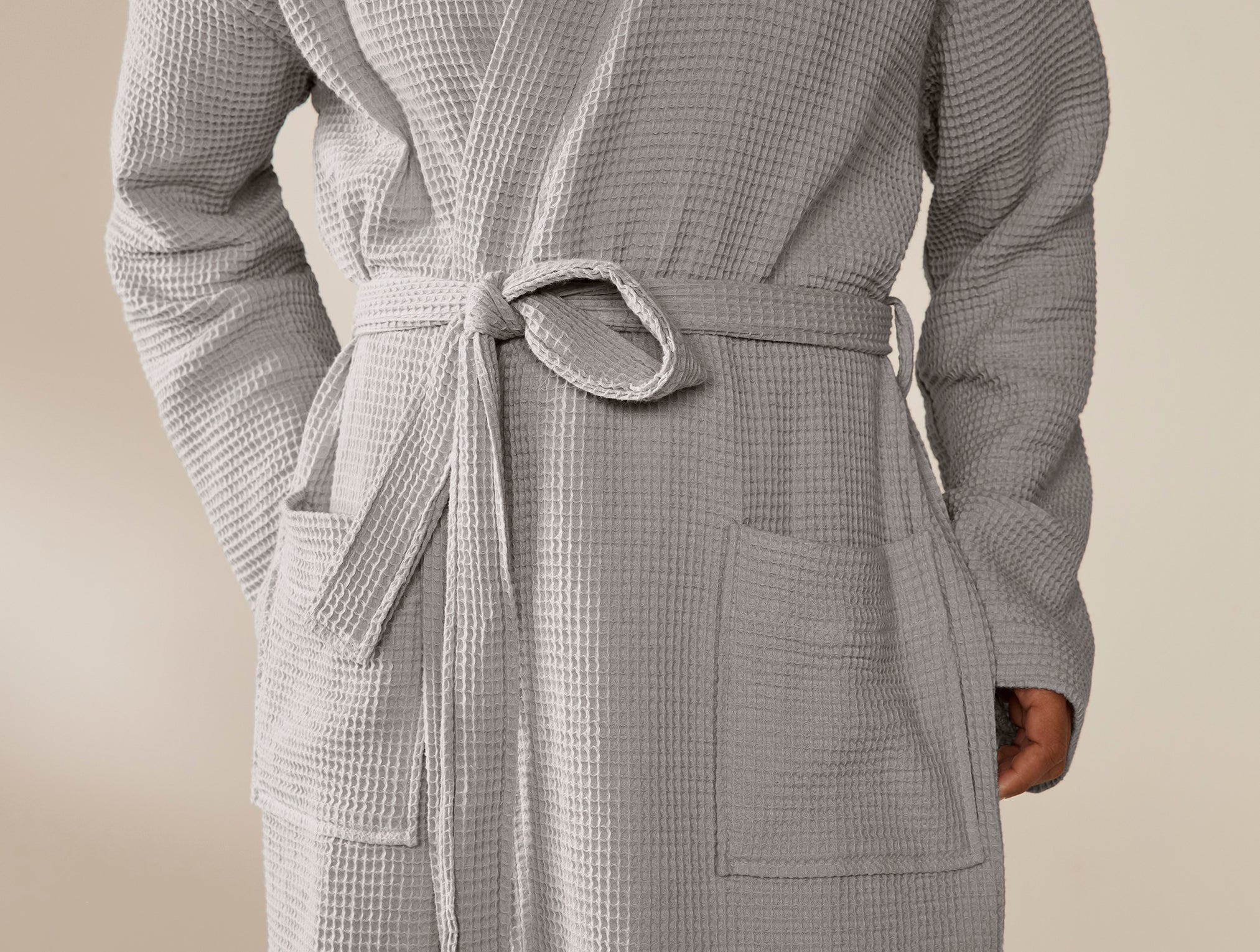 white christmas dresses Under The Canopy Organic Waffle Robe main image 1