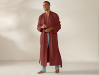 Unisex Organic Waffle Robe