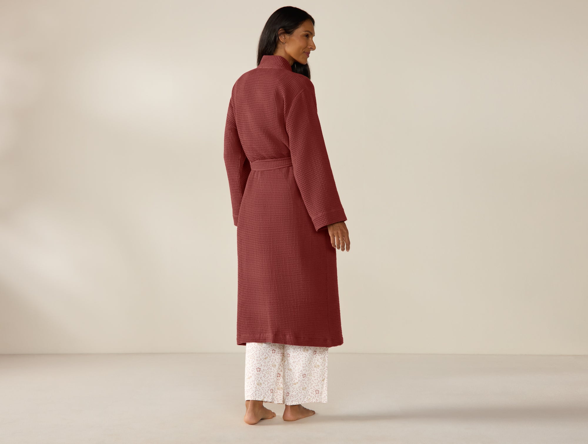 Unisex Organic Waffle Robe