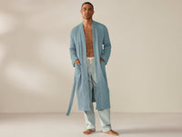 Unisex Organic Waffle Robe - Renewed