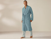 Unisex Organic Waffle Robe - Renewed