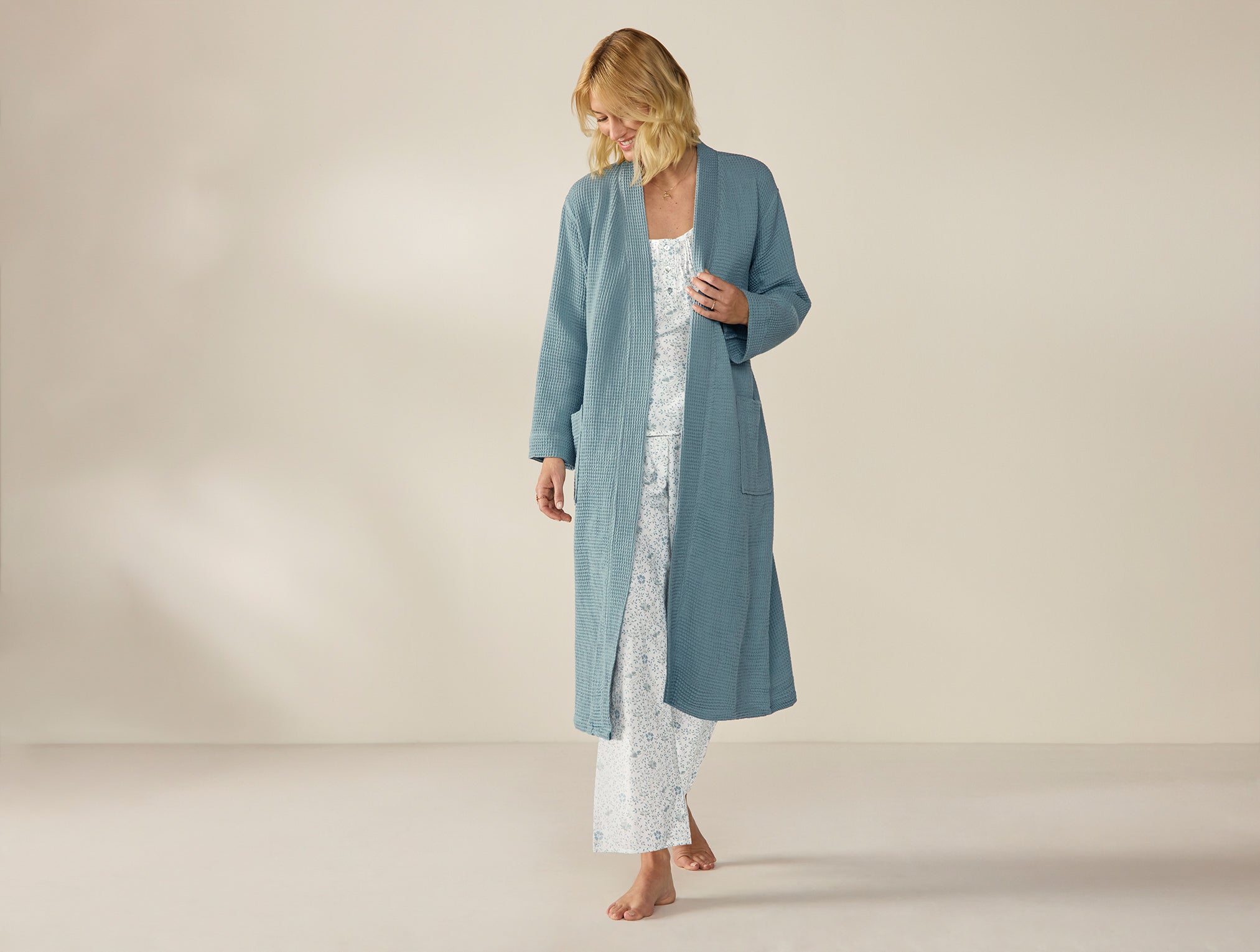 KITH CALUX WAFFLE ROBE ローブ ガウン 希少 KITH CALUX WAFFLE ROBE ローブ ガウン Ladies Waffle Robes