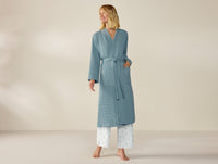 Unisex Organic Waffle Robe - Renewed