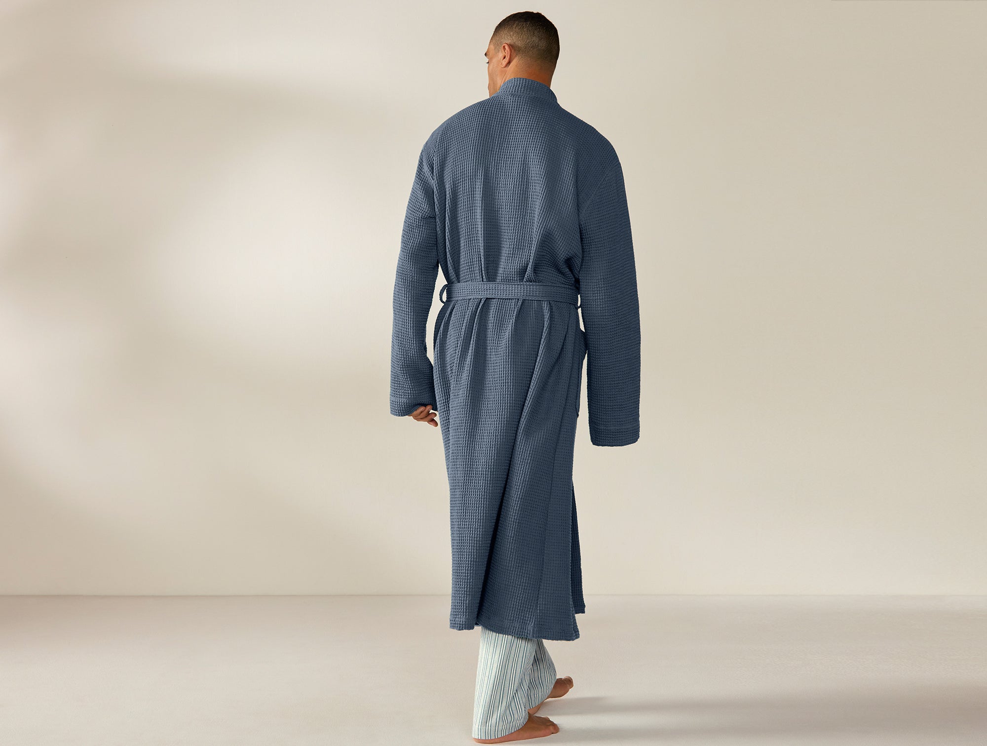 Unisex Organic Waffle Robe