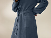 Unisex Organic Waffle Robe