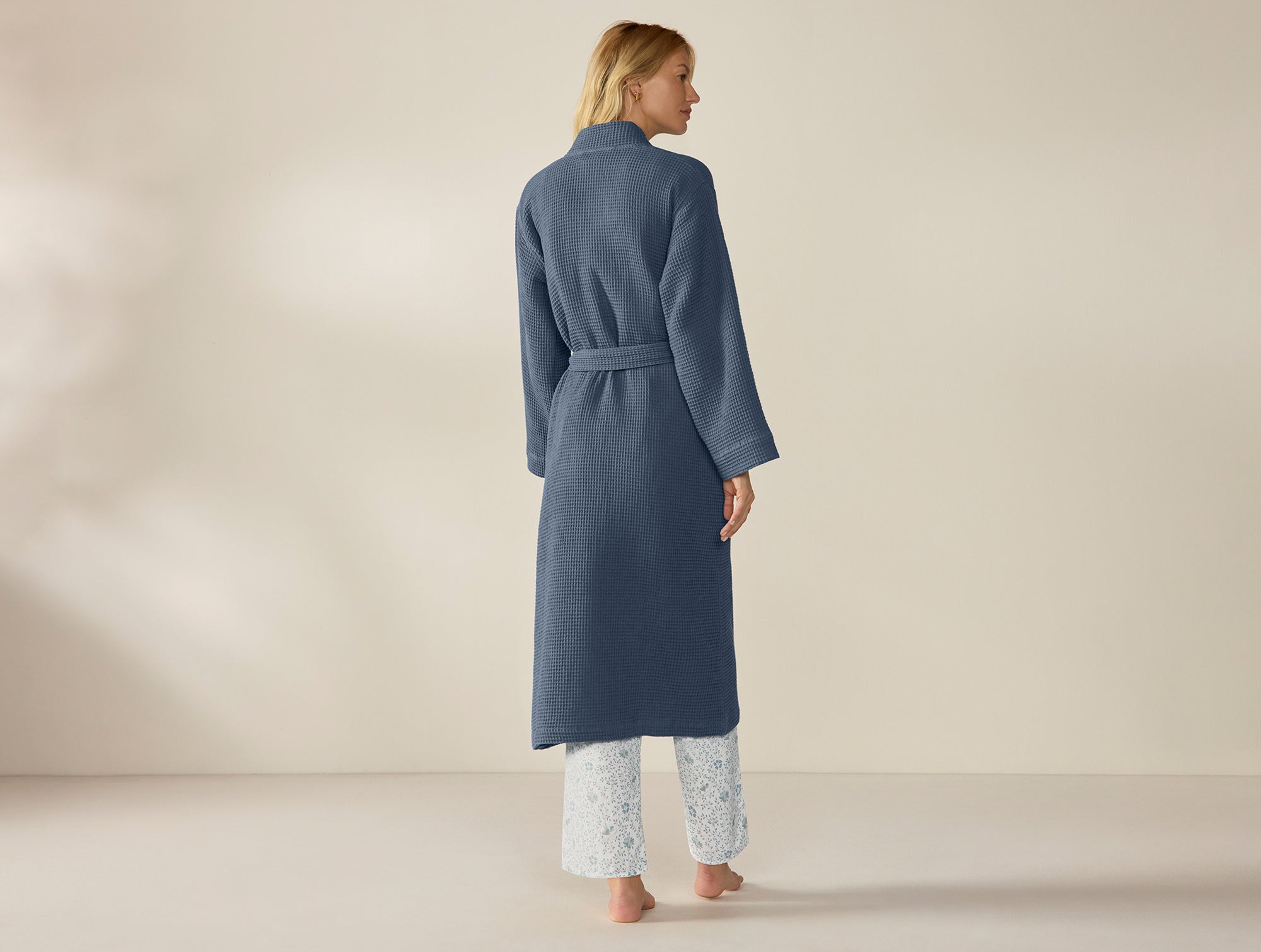 Unisex Organic Waffle Robe