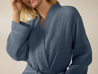 Unisex Organic Waffle Robe