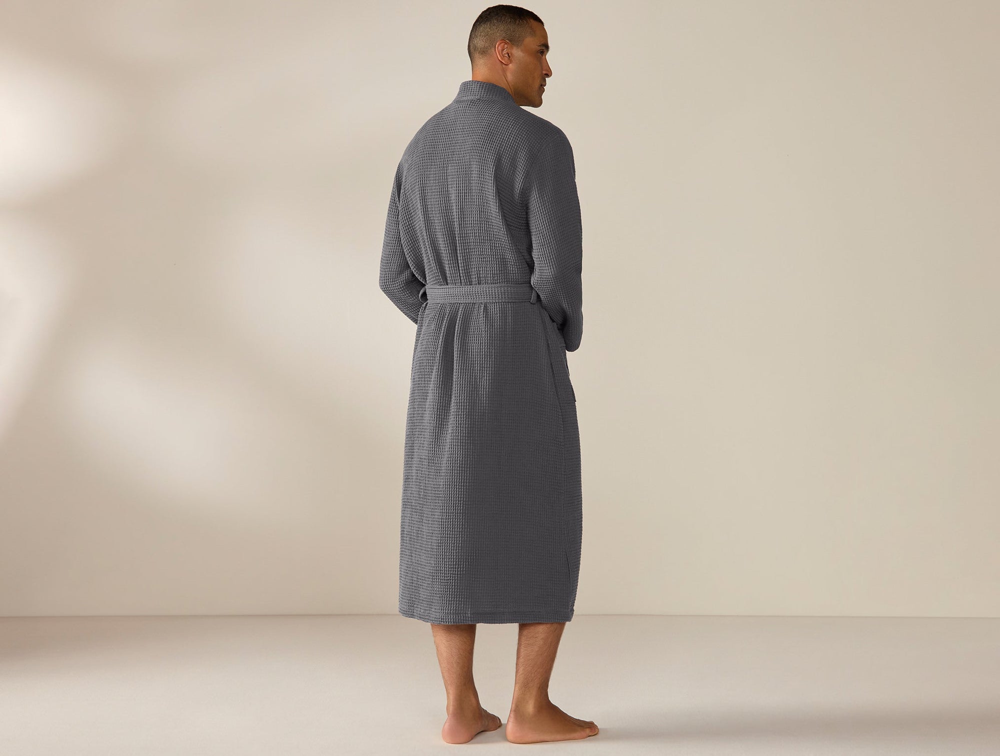Unisex Organic Waffle Robe - Renewed