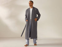 Unisex Organic Waffle Robe - Renewed