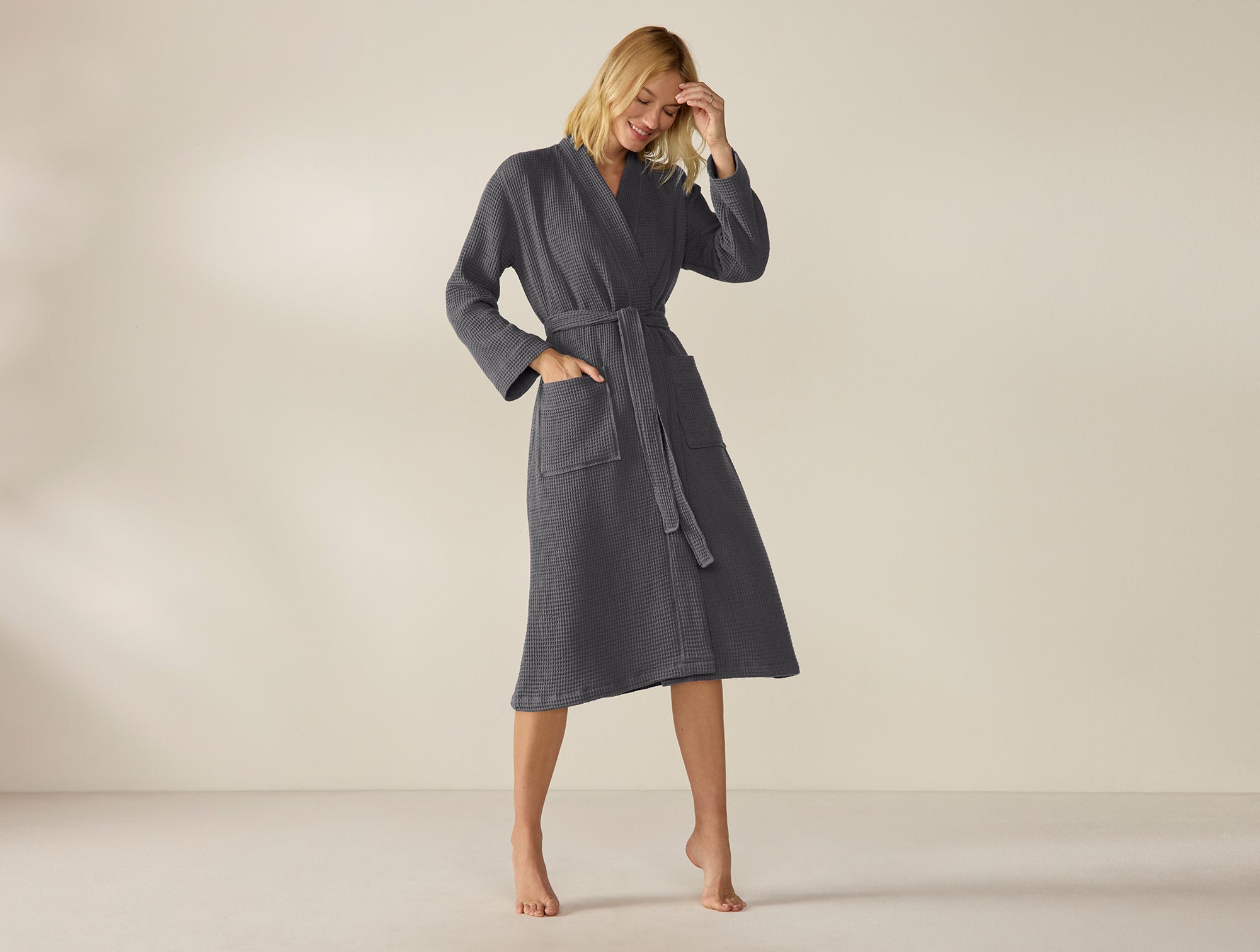 Unisex Organic Waffle Robe – Coyuchi Unisex Organic Waffle Robe – Coyuchi