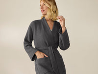 Unisex Organic Waffle Robe - Renewed