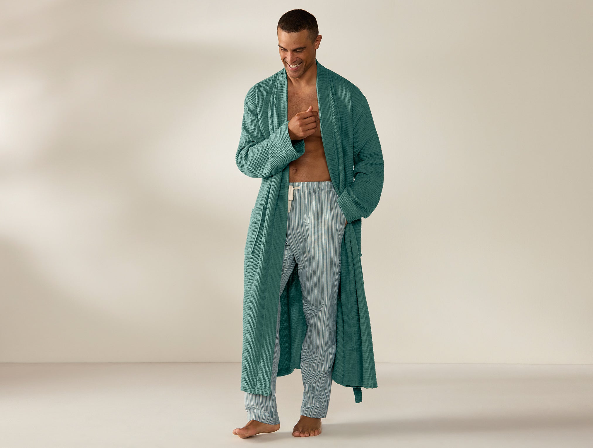 Koofi Robe Unisex Organic Waffle Robe – Coyuchi