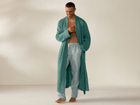 Unisex Organic Waffle Robe - Renewed