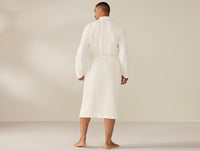 Unisex Organic Waffle Robe - Renewed