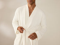 Unisex Organic Waffle Robe